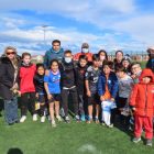 Niños de Porvenir asistieron a Clínica de Futbol en la Ciudad de Punta Arenas.