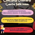 Concurso de Poemas dedicado al 128 aniversario de Porvenir, denominado “CANTO SEL´KNAM”,