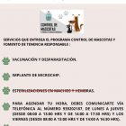 “Programa Control de Mascotas y fomento de tenencia responsable".