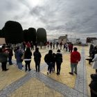 Esta mañana se realizó una romería en el cementerio municipal. 