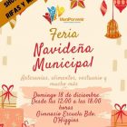 Éste domingo se realiza la "Feria Navideña Municipal".