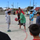 Se realizó clínica de Basquetbol en Porvenir.