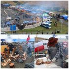 Más de 3 mil personas participaron del Asado Internacional Más Grande de Tierra del Fuego en su vigésima versión. 