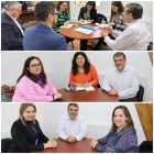 Diferentes reuniones de trabajo con directoras regionales de servicios ha sostenido el alcalde de la comuna de Porvenir.