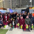 Acompañados por el alcalde, estudiantes de Porvenir participaron de la Primera Feria Regional del Hidrógeno Verde