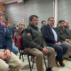Presidente Nacional de Bomberos de Chile, visitó a los voluntarios de Porvenir y los condecoró por sus años de servicios