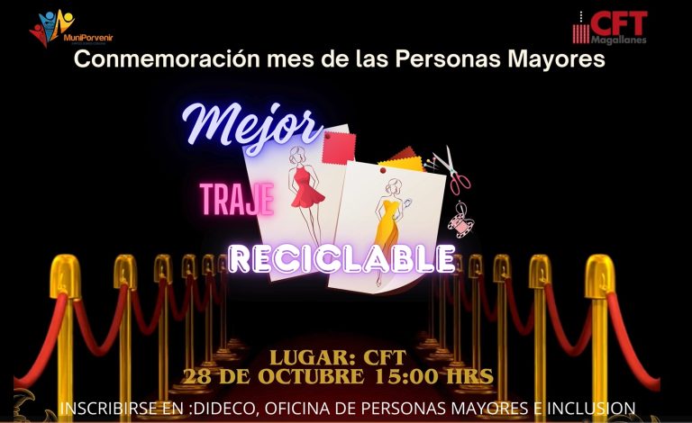 AFICHE MEJOR TRAJE RECICLABLE